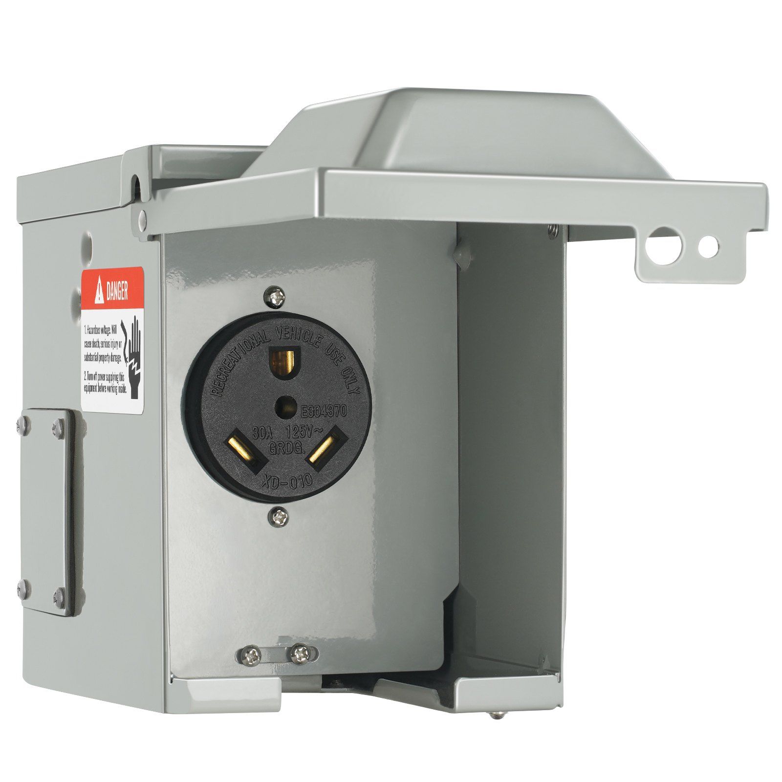 Outdoor Power Receptacle Box - صندوق مقبس طاقة للمركبات الترفيهية بقوة