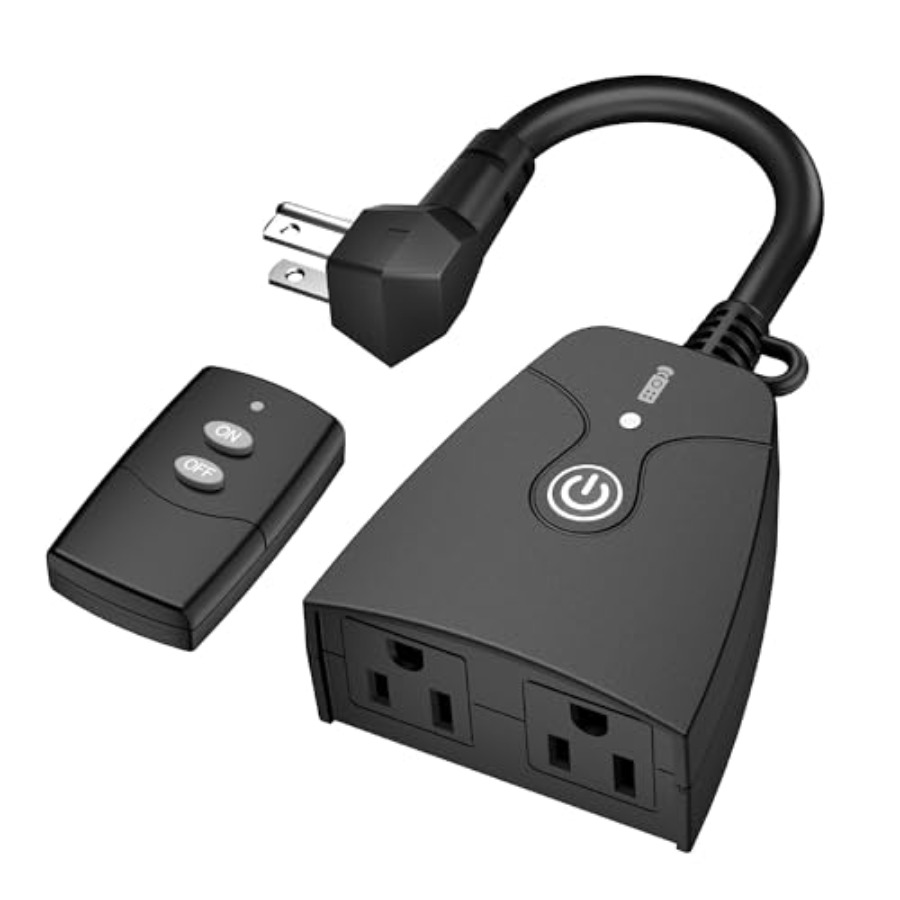 Outdoor Power Outlet With Remote Control - مقبس كهربائي لاسلكي للتحكم عن بعد