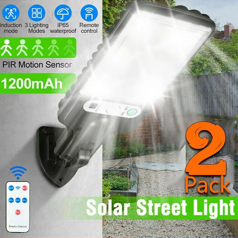 Power Outdoor - أضواء حديقة شمسية خارجية مع مستشعر
