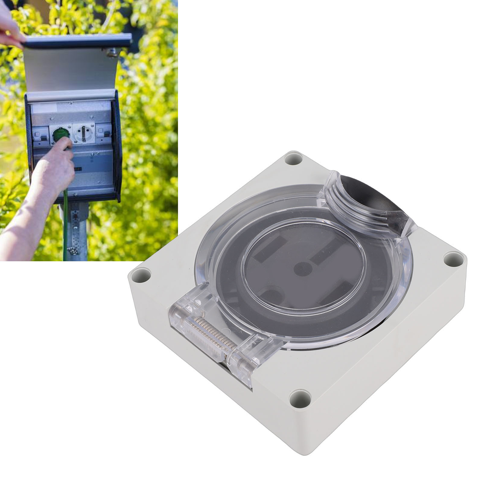Outdoor Power Receptacle Box - مقبس طاقة صناعي NEMA L14-50R قابل