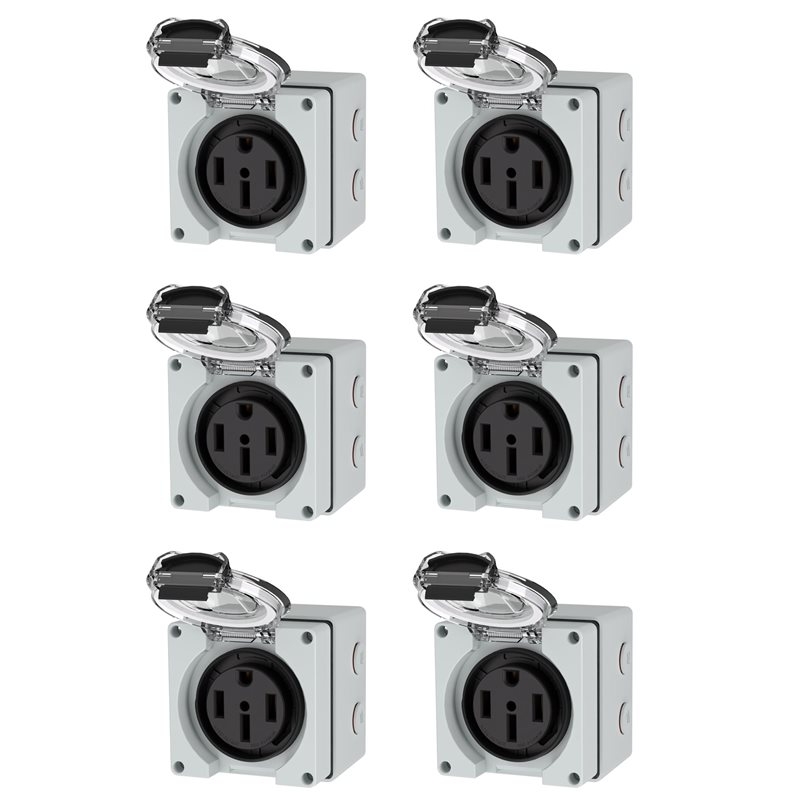 Outdoor Power Receptacle Box - صندوق منافذ طاقة ABZL 6X 50