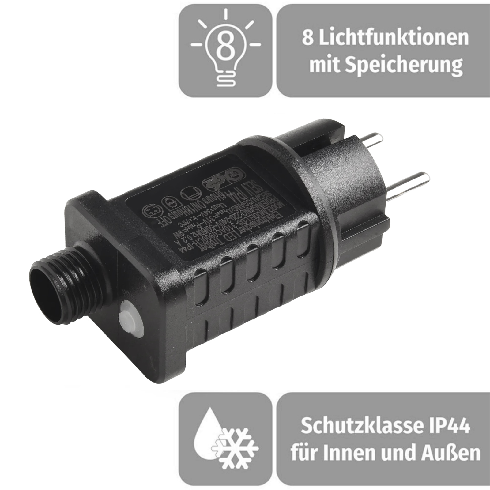 31 فولت 9 واط LED محول التيار  - مراجعة Outdoor Power With Timer وسعره