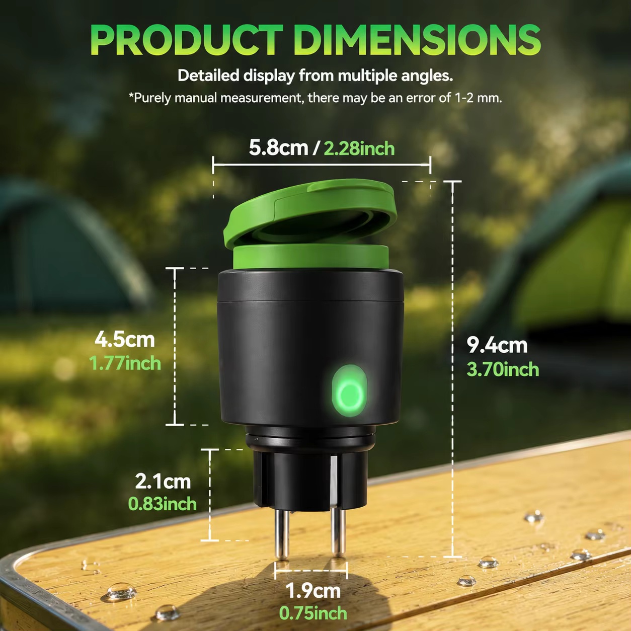 قابس ذكي واي فاي من تويا 16 أم - مراجعة Outdoor Power Outlet Wifi وسعره
