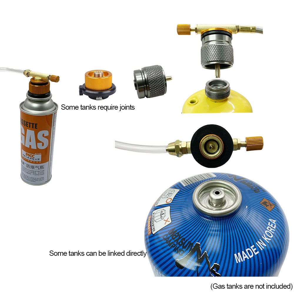 محول إعادة تعبئة الغاز في الهو - مراجعة Outdoor Power Burner وسعره