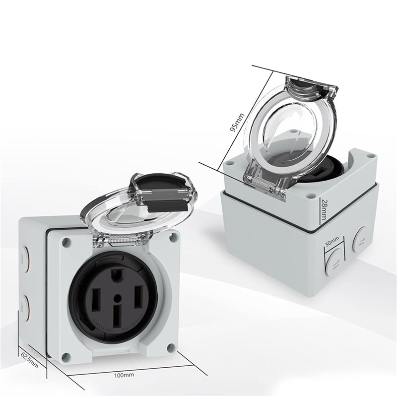 صندوق منافذ الطاقة Y17A 6X 50  - مراجعة Outdoor Power Receptacle Box وسعره