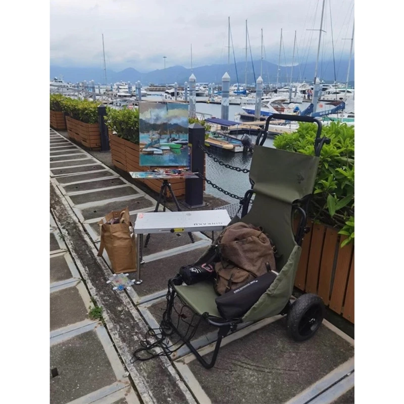 كرسي قابل للطي ومحمول للاستخدا - مراجعة Outdoor Power Recliner وسعره