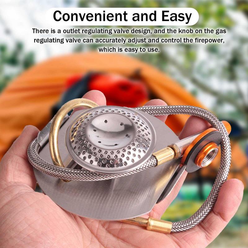 المحمولة الفولاذ المقاوم للصدأ - مراجعة Outdoor Power Burner وسعره
