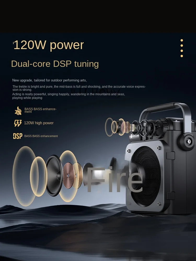 مكبر صوت صغير عالي الطاقة D6 ل - مراجعة Power Outdoor وسعره
