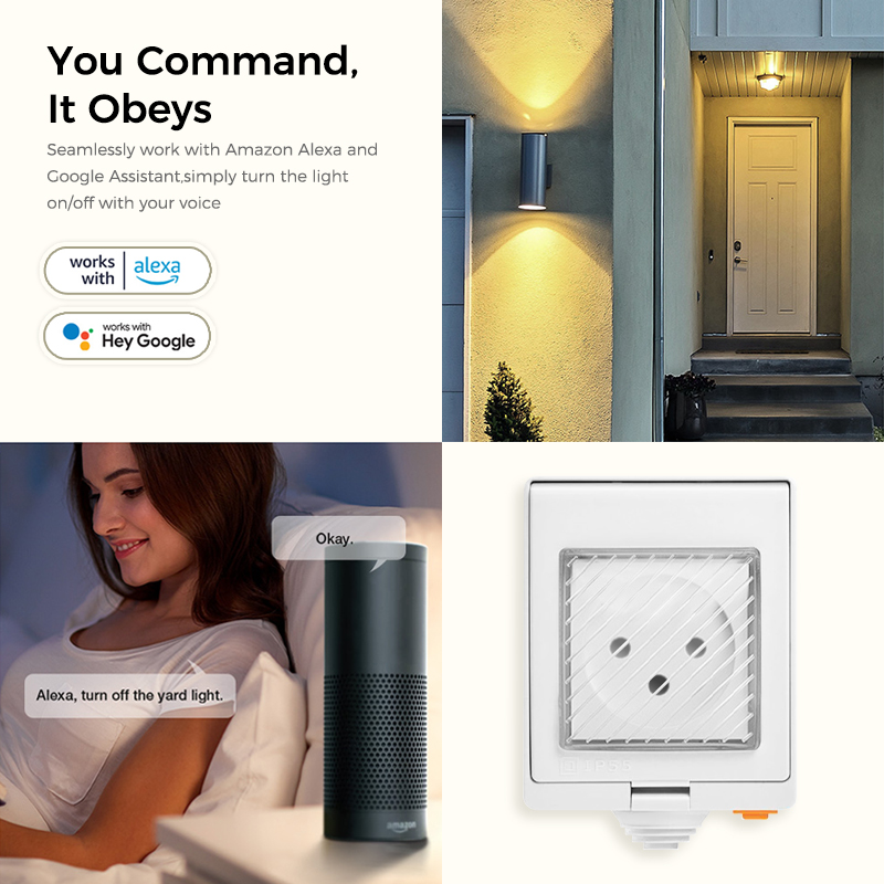 Avoir إسرائيل تويا الذكية المق - مراجعة Outdoor Power Outlet With Remote Control وسعره