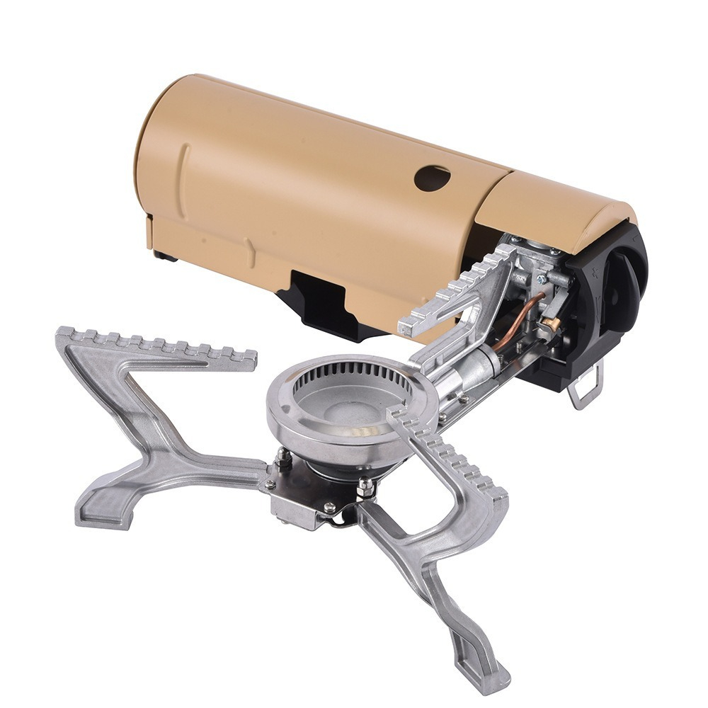 BRS-99 التخييم في الهواء الطلق - مراجعة Outdoor Power Burner وسعره