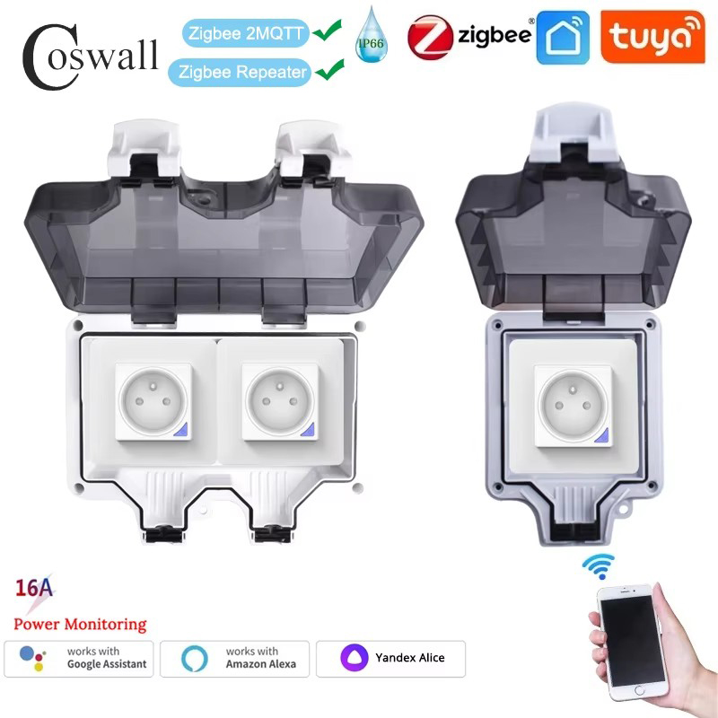 مقبس فرنسي قياسي مقاوم للماء ، - مراجعة Outdoor Power Outlet Wifi وسعره