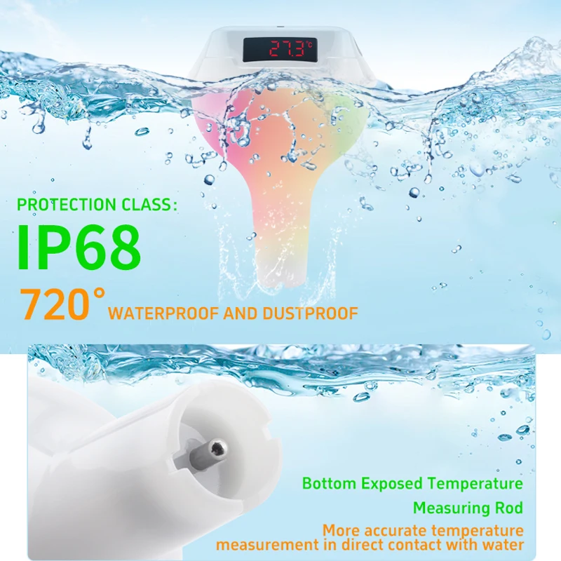 ترمومتر حمام سباحة خارجي مقاوم - مراجعة Outdoor Power With Timer وسعره