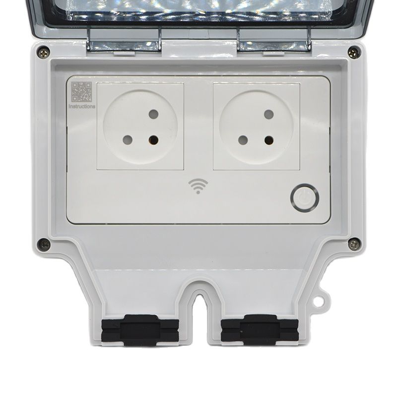 مقبس ذكي 16 أمبير مقاوم للماء  - مراجعة Outdoor Power Outlet Wifi وسعره