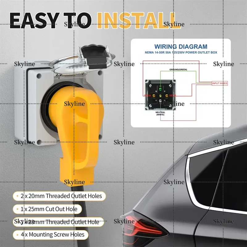 صندوق مقبس كهربائي B67A بقوة 5 - مراجعة Outdoor Power Receptacle Box وسعره