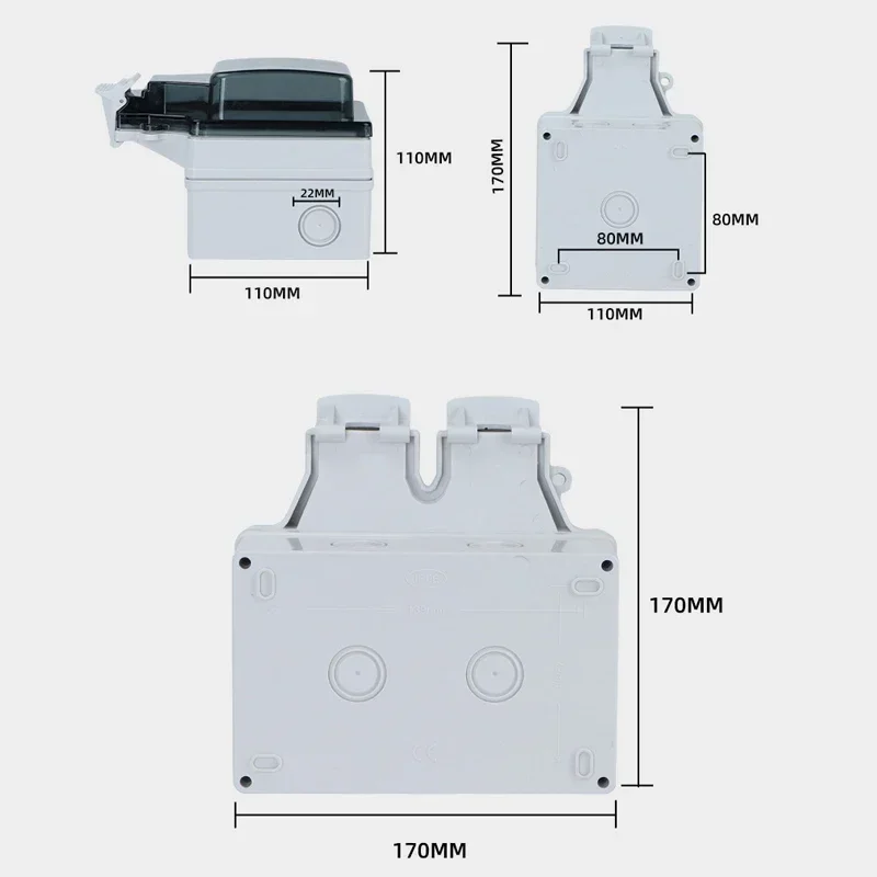 Tuya مقاوم للماء مقبس الحائط ا - مراجعة Outdoor Power Outlet With Remote Control وسعره
