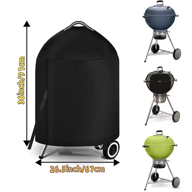 غطاء شواية خارجي دائري أسود مع - مراجعة Outdoor Power Burner وسعره