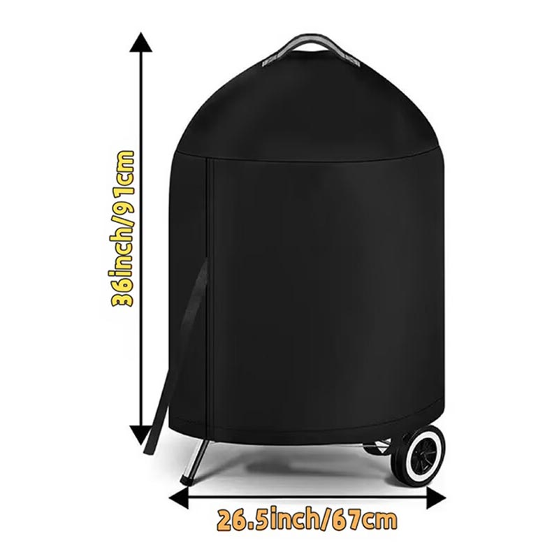 غطاء شواية خارجي دائري أسود مع - مراجعة Outdoor Power Burner وسعره